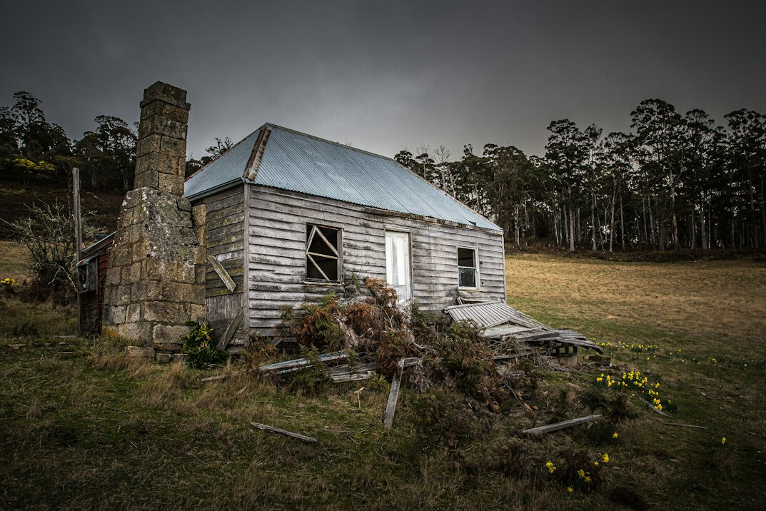 old abandoned house