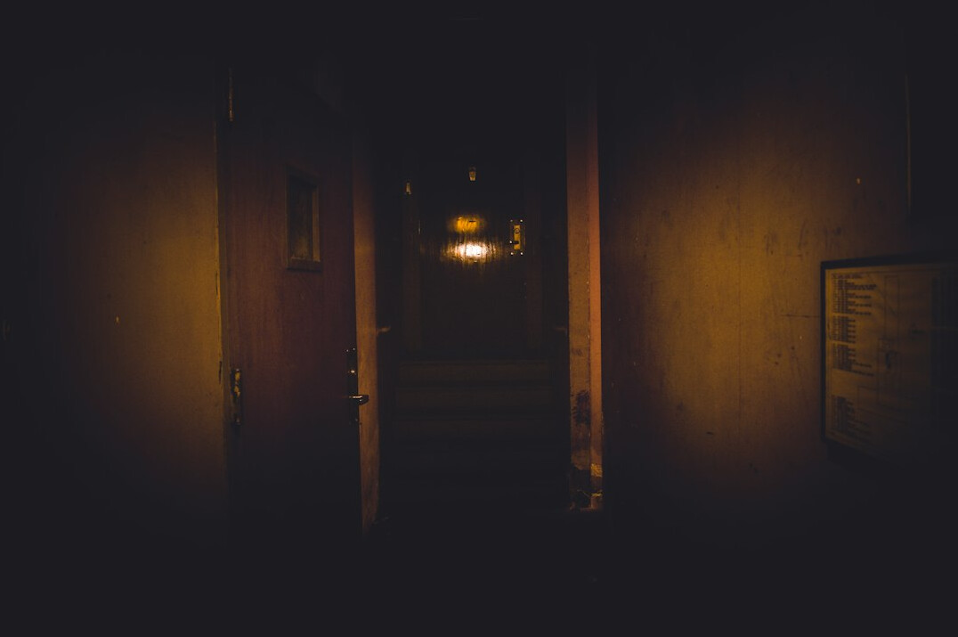 old abandoned house interior
